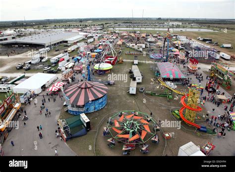 Aerial View Of St Lucie County Fair St Lucie Fl Usa Stock Photo Alamy