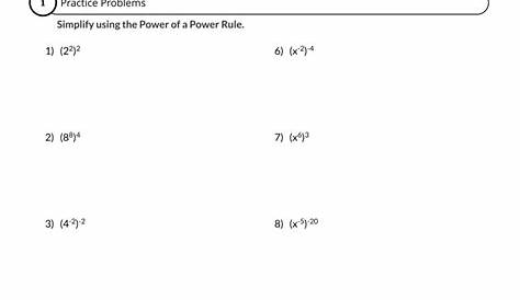 work and power calculations worksheets answers