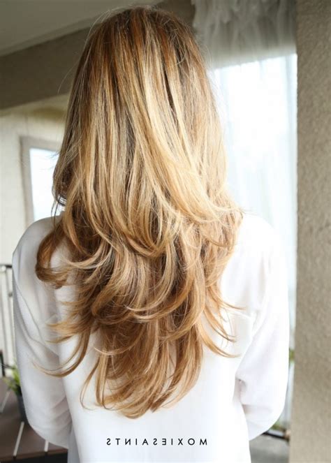 Layered Long Blonde Hair 1000 Ideas About Long Layered