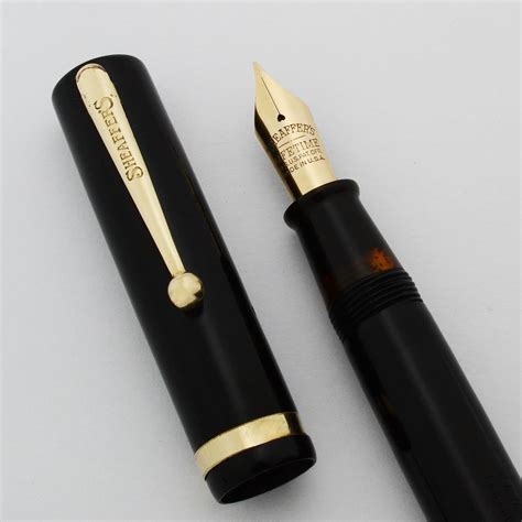Get the best deals on sheaffer collectable pens. Sheaffer Lifetime Flat Top Fountain Pen - Oversized, Black ...
