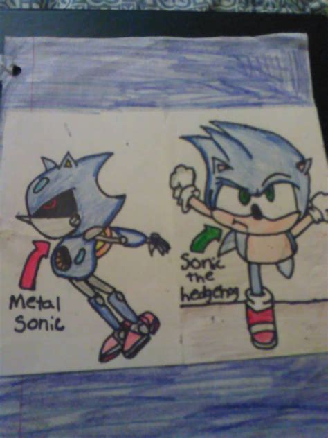 Old Sonic Drawings 6 By Hypershadow660 On Deviantart
