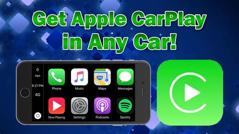 Widely available in many 2015 and newer car models along with aftermarket systems. How to Get Apple CarPlay in Any Car for Just $3! - YouTube