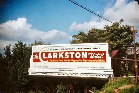 Billboards From Nashville Tennessee In Late 1940s ~ Vintage Everyday