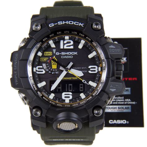 Especially if you're considering buying either one of these watches. Casio G Shock Mudmaster Watch GWG 1000 1A3 GWG 1000 1A | eBay