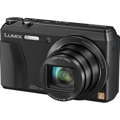 Panasonic Lumix Dmc Zs35 Digital Camera Black Dmc Zs35k Bandh