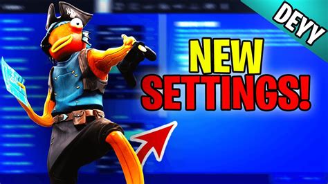 Deyy Fortnite Settings Chapter 2 Season 6 Youtube