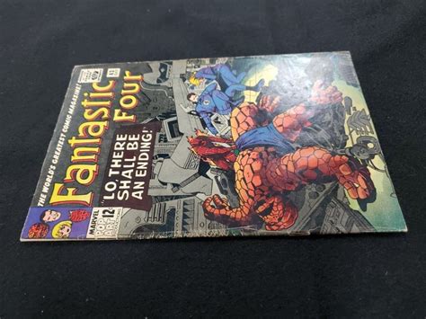 Fantastic Four 43 Dr Doom Jack Kirby Stan Lee 1965 Marvel Vg Comic