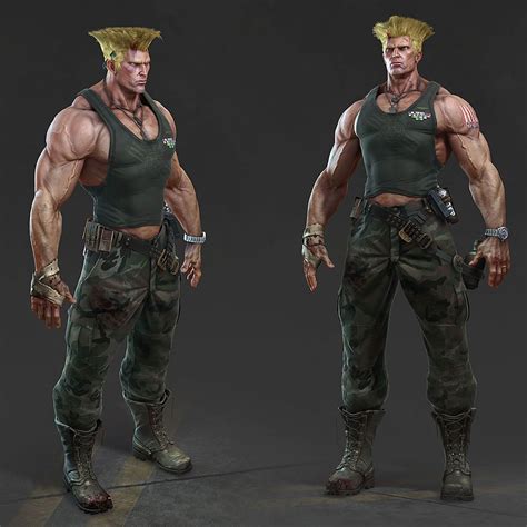 Real Guile Awesome Street Fighter Characters Guile Street Fighter