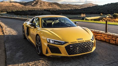 2019 Audi R8 V10 Performance Looks Brutal In Yellow Autoevolution