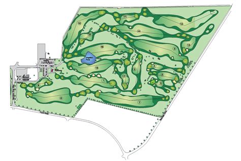 Course Layout The Landings Golf Course And Teaching Centre