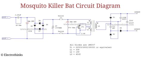 Another fine example of nerd sniping, as mentioned in the title text. Mosquito Killer Bat Circuit Working Explanation - Electrothinks