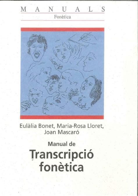 Pdf Manual De Transcripció Fonetica · Transcripció Fonetica Esoeta
