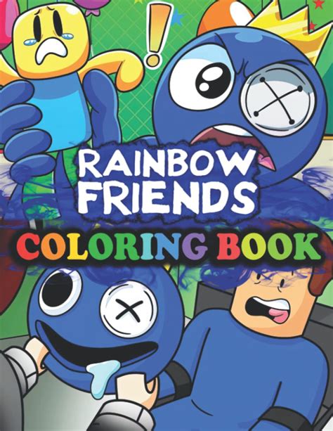 Buy Rainbow Friends Coloring Book Encourage Creativity For Kids Ages 4