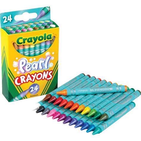 Crayola Neon Metallic And Pearl Crayons