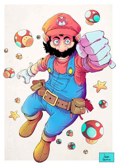 Mario Bros Fan Art On Behance