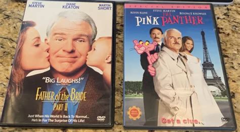 Father Of The Bride Part 2 The Pink Panther 2 Dvd Lot Steve Martin Ln 399 Picclick