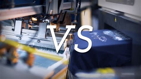Screen Printing Vs Digital Printing Everything You Need To Know Youtube