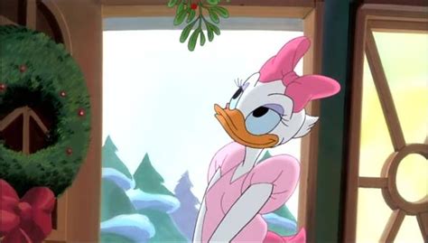 Stuck On Christmas Daisy Duck Mickeys Once Upon A Christmas Photo