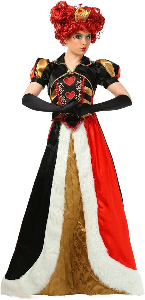Fun Costumes Plus Size Elite Queen Of Hearts Fancy Dress Costume X