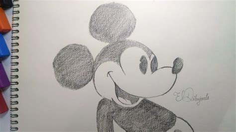 Como Dibujar A Mickey Mouse Facil Paso A Paso Vintage Paso A Paso How