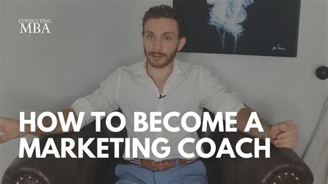 How To Become A Marketing Coach YouTube