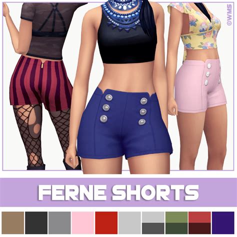 Sims 4 Shorts Custom Content That You Need To Try — Snootysims