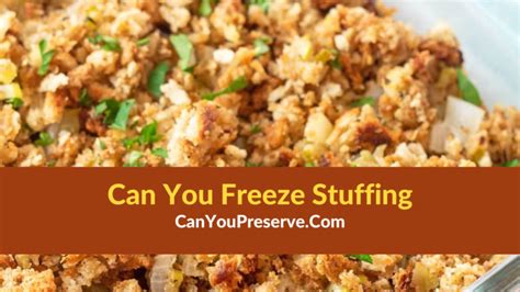 can you freeze stuffing ultimate guide on how to freeze and defrost stuffing can you preserve