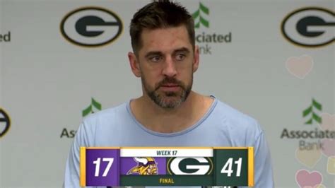 Aaron Rodgers Changed His Hair And Fans All Said The Same Thing