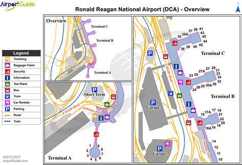 Reagan International Airport Map Verjaardag Vrouw 2020