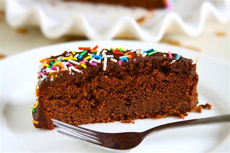 Also, when time to flip the cake, i use another. The Best Ever Chocolate Fudge Cake Recipe | Eggless Cooking