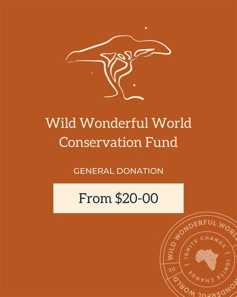 Shop For Wildlife General Conservation Donation