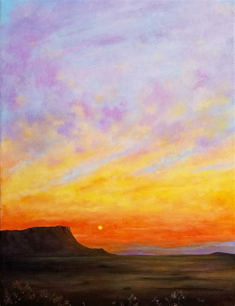 The Colors Of Big Bend Greeting Card By Roseanne Schellenberger
