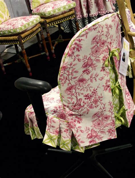 If you have never attempted a slipcover project of any sort, this is a great way to get your feet wet with the process. Jackie's Office Chair Slipcover Pattern | Slipcovers for ...