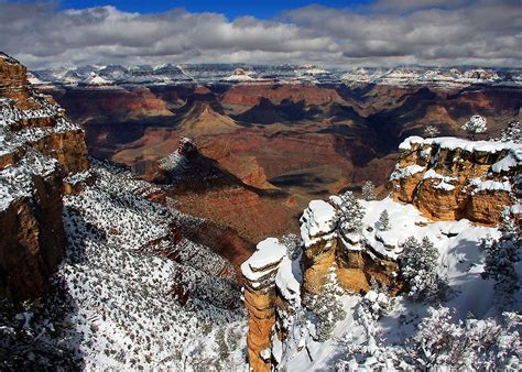 Grand Canyon Winter Snow Pictures