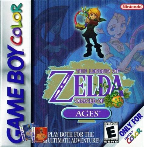 The Legend Of Zelda Oracle Of Ages Cover Artwork