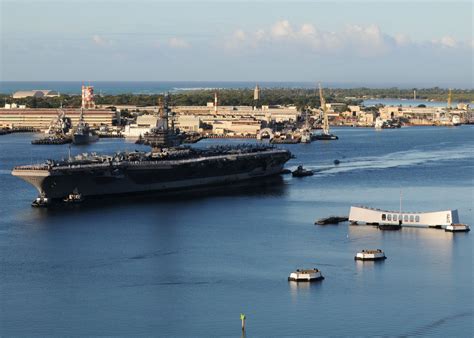 Dvids Images Uss Ronald Reagan Visits Pearl Harbor Image 7 Of 14