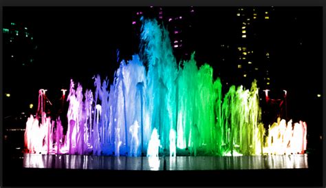 Rainbow Fountain Deco Free Hd Wallpapers Wallpaper Free Download Free