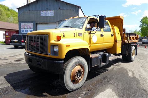 1999 Gmc C7500 Single Axle Dump Truck For Sale By Arthur Trovei And Sons