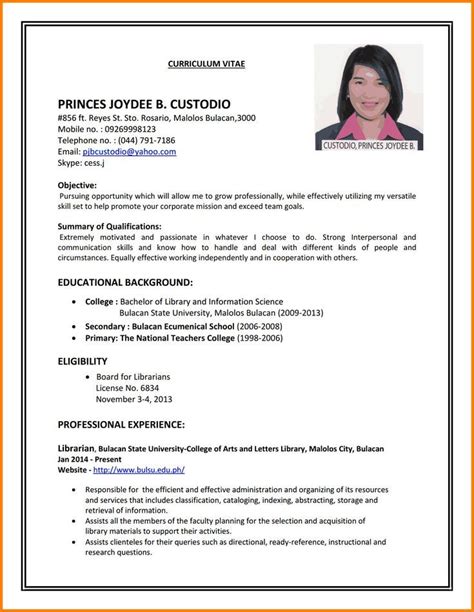 How to write a cv for a job. Sample Resumes First Time Job Seekers Attractive How To Write Cv For First Part ... - # ...