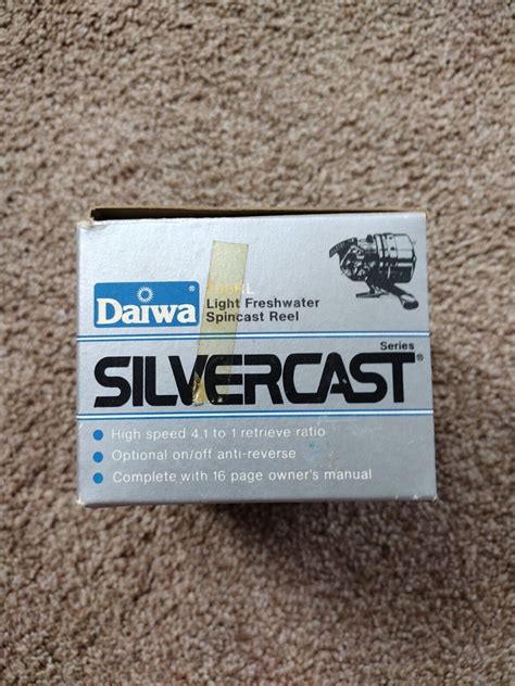 DAIWA SILVERCAST RL Fishing Reel BOX ONLY With Papers EBay
