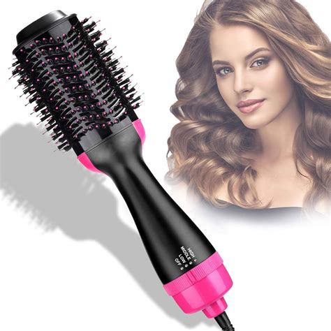 Gopinathji 3 In 1 1000 Watts Electric One Step Hair Volumizer With Negative Ion Curling Rotating