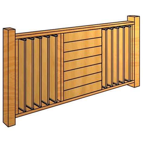 This Diy Project Shows You How To Build A Semi Louvered Deck Railing Using The Flex•fence