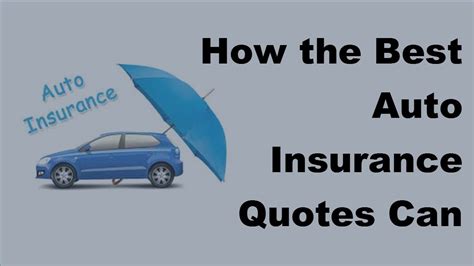 How The Best Auto Insurance Quotes Can Translate To Serious Savings
