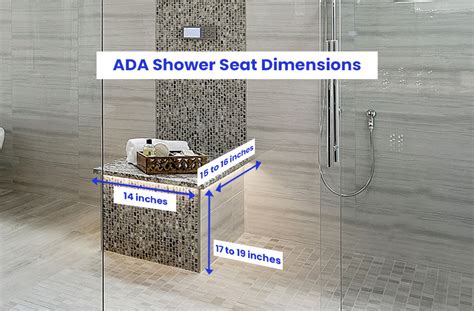 Standard Shower Bench Seat Height Brokeasshome Com