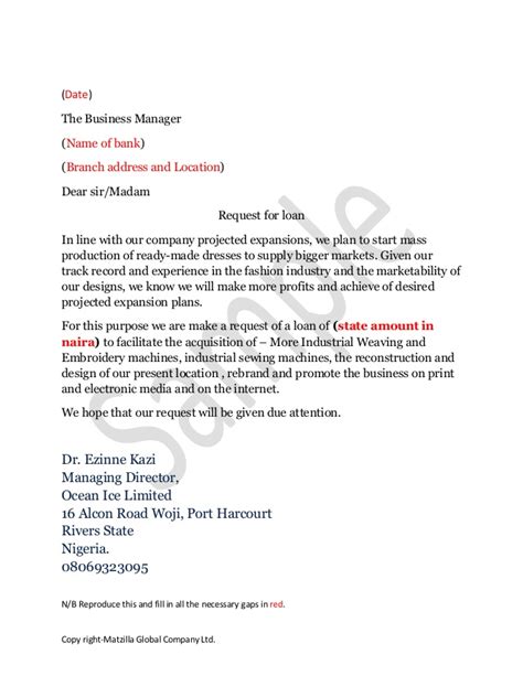 How to write a simple application cover letter. Sample loan application letter