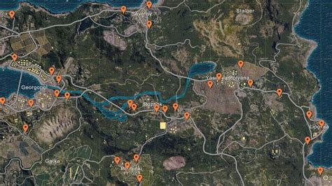 Where To Find Vehicles Player Unknown Battlegrounds Vehicle Location Map