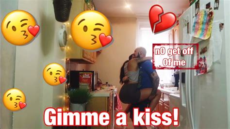 I Cant Stop Kissing You Prank Youtube