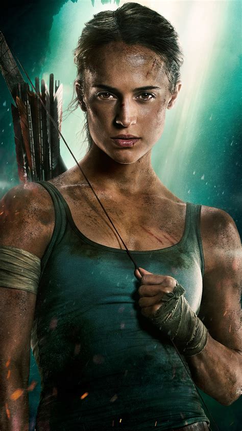 1080x1920 Tomb Raider Movie Tomb Raider 2018 Movies Hd Alicia Vikander Lara Croft For