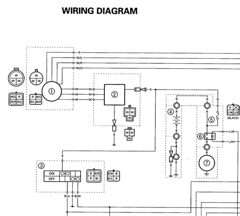 There is a short in the wiring from the switch that must be touching the frame possibly near the steering head, perhaps the wire loom is pinched in the steering stop. Yamaha Grizzly 125 Wiring Diagram | Online Wiring Diagram