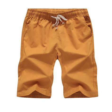 Summer Men Cargo Shorts Mens Casual Cotton Solid Beach Boradshorts 2019